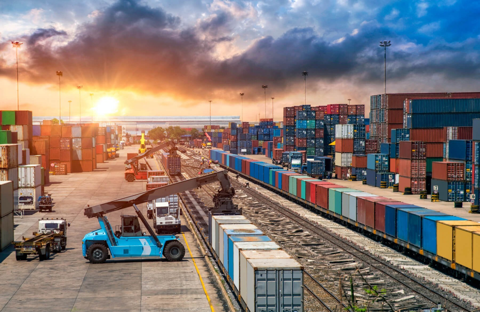 import export container transport service