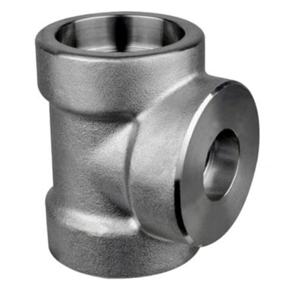 stainless steel socket weld reducing tee
